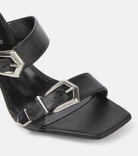 Paris Texas Ursula leather mules