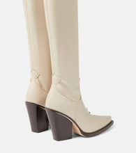 Paris Texas Vegas faux leather over-the-knee boots