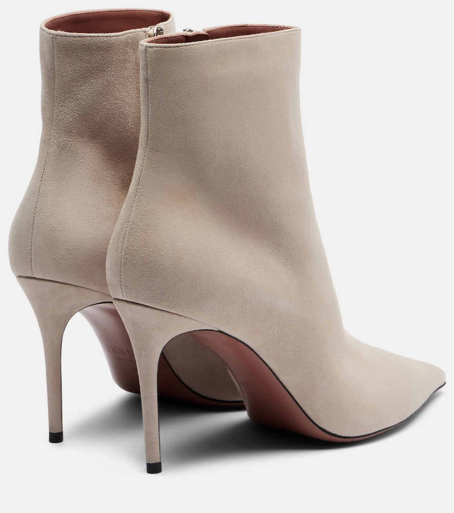 Paris Texas Vera 85 suede ankle boots