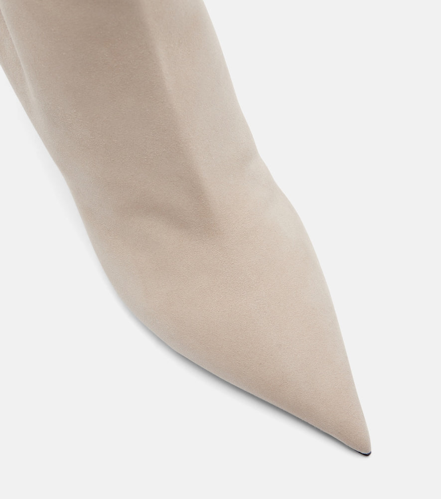 Paris Texas Vera 85 suede ankle boots