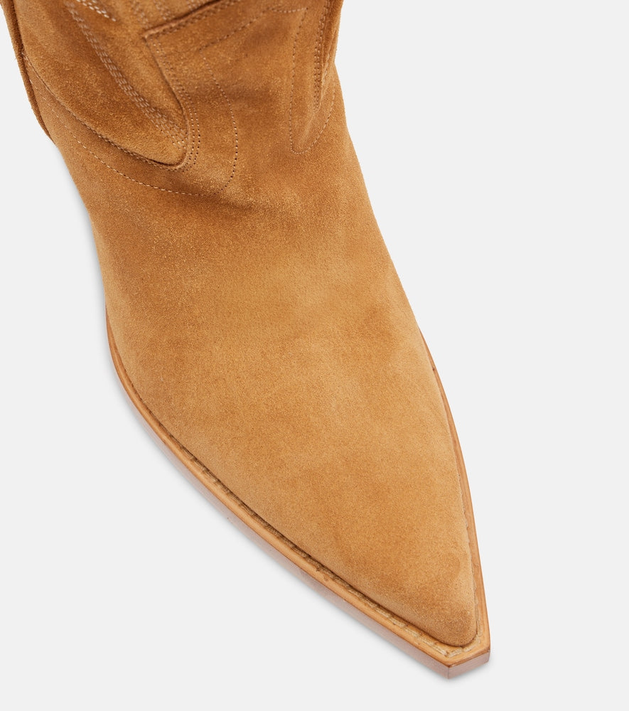 Paris Texas Winter El Dorado suede cowboy boots