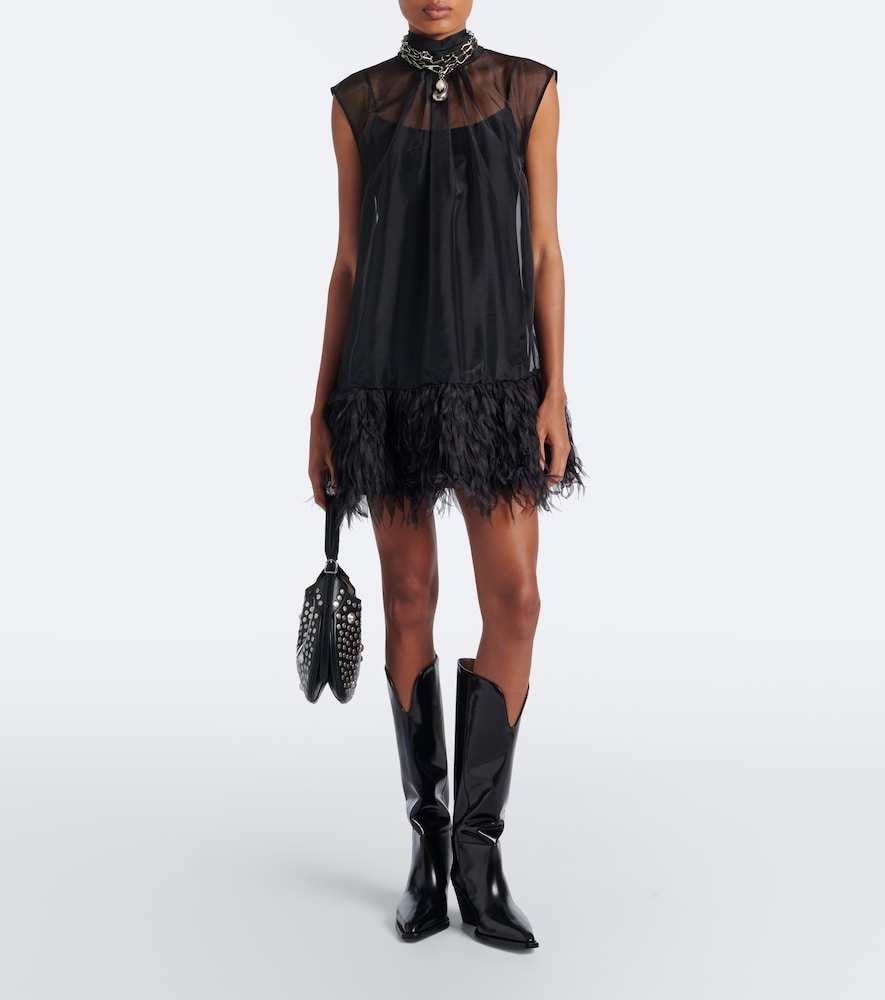 Paris Texas Jane leather knee-high boots in Black - Knee-high Boots