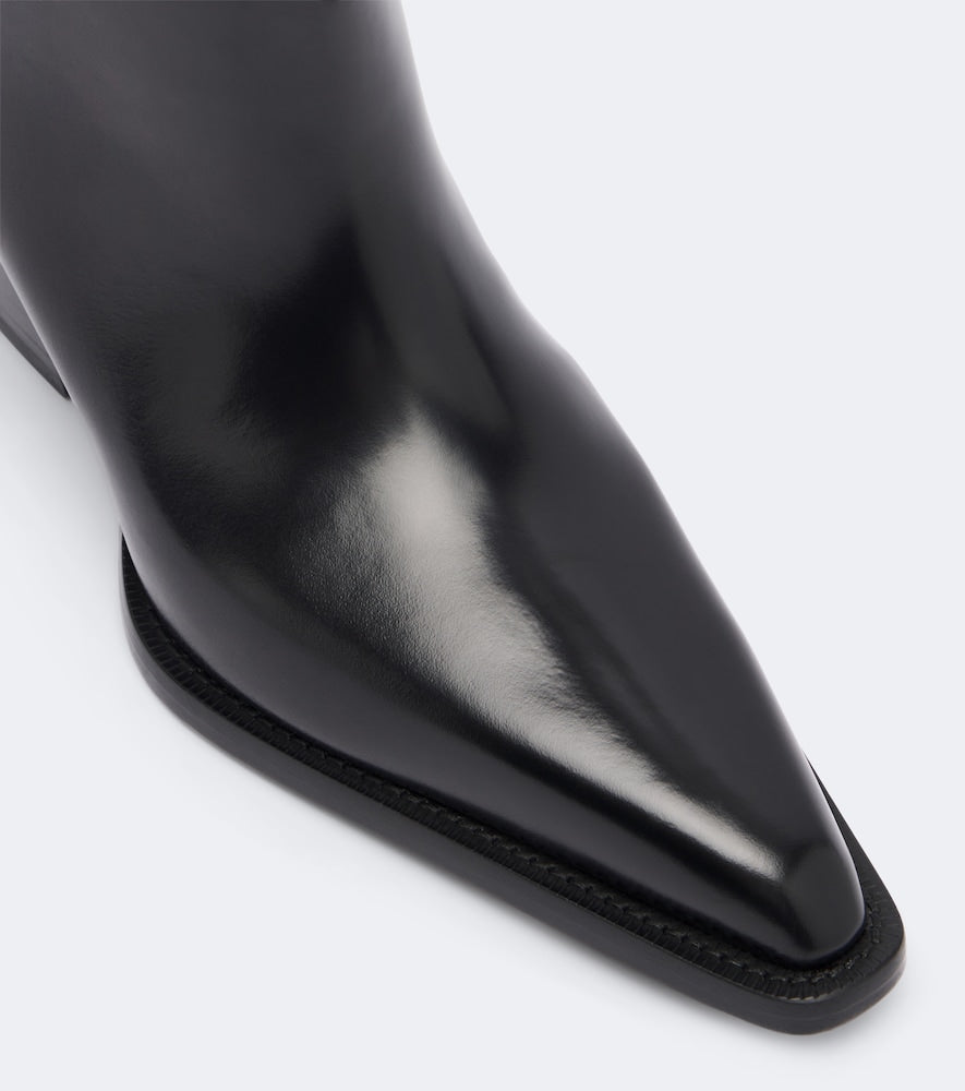 Paris Texas Jane leather knee-high boots in Black - Knee-high Boots