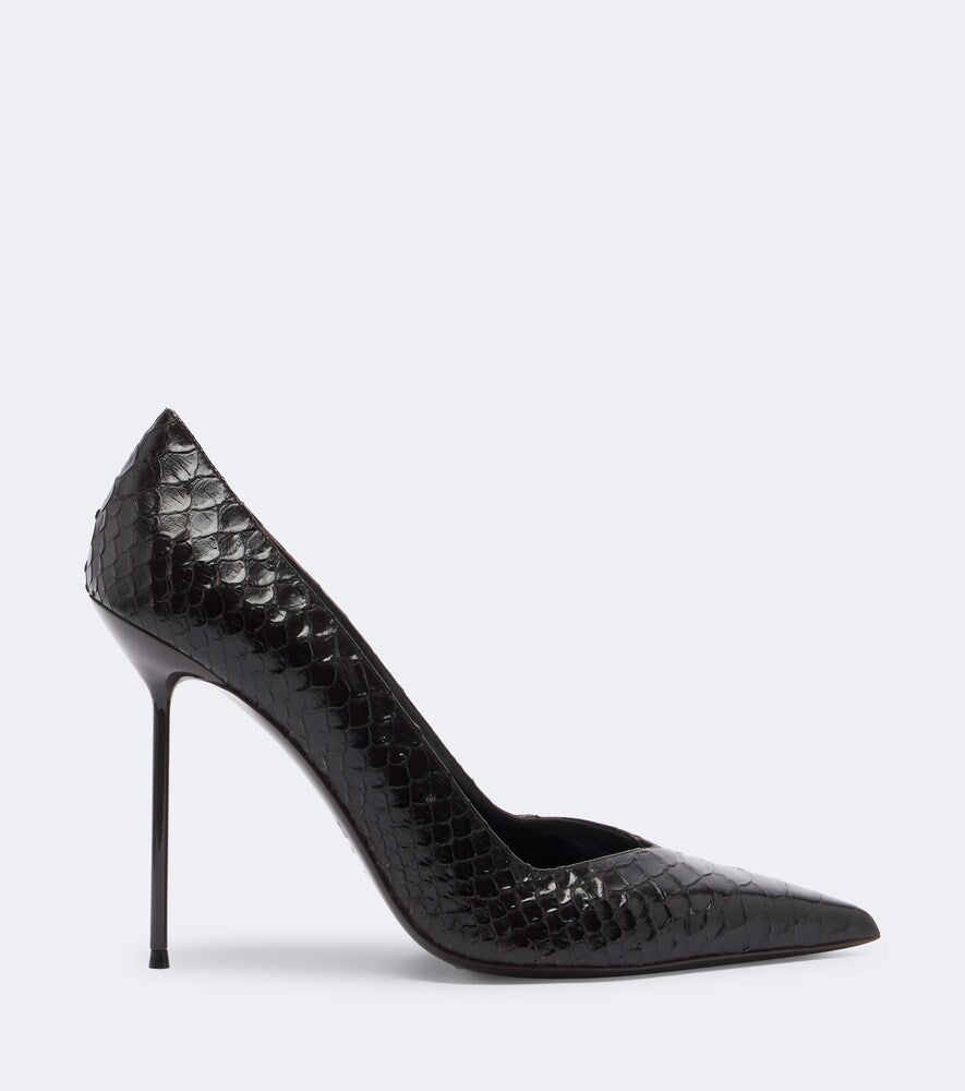 Paris Texas Lidia croc-effect leather pumps (Brown) - High-Heel Pumps
