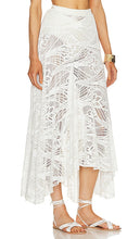 PatBO Lace Beach Skirt in White