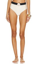 PatBO Seashell High Waist Bikini Bottom in Black,White - Bas de bikini taille haute PatBO Seashell en noir, blanc - PatBO 贝壳高腰比基尼泳裤 黑色、白色 - PatBO Seashell Bikinihose mit hoher Taille in Schwarz, Weiß - PatBO Seashell 하이웨이스트 비키니 하의 블랙,화이트 색상 - Fondo bikini a vita alta PatBO Seashell in nero, bianco