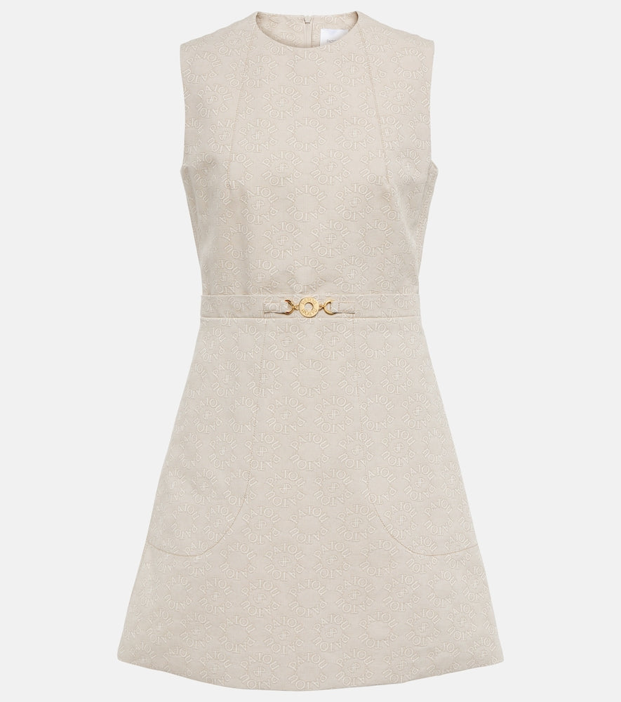 Patou A-line cotton dress. Patou A字棉质连衣裙