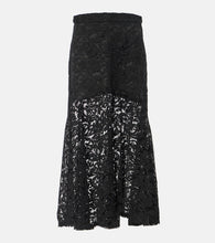 Patou Cotton-blend lace maxi skirt - Patou 棉混纺蕾丝长裙