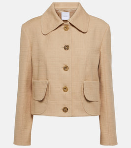 Patou Cotton-blend tweed jacket