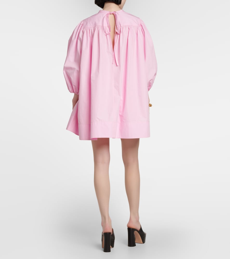 Patou Cotton poplin minidress