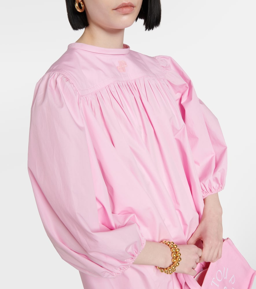 Patou Cotton poplin minidress