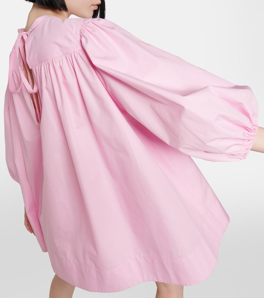 Patou Cotton poplin minidress
