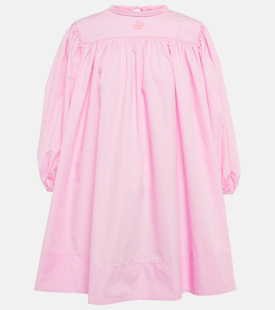 Patou Cotton poplin minidress. Patou 棉质府绸迷你连衣裙