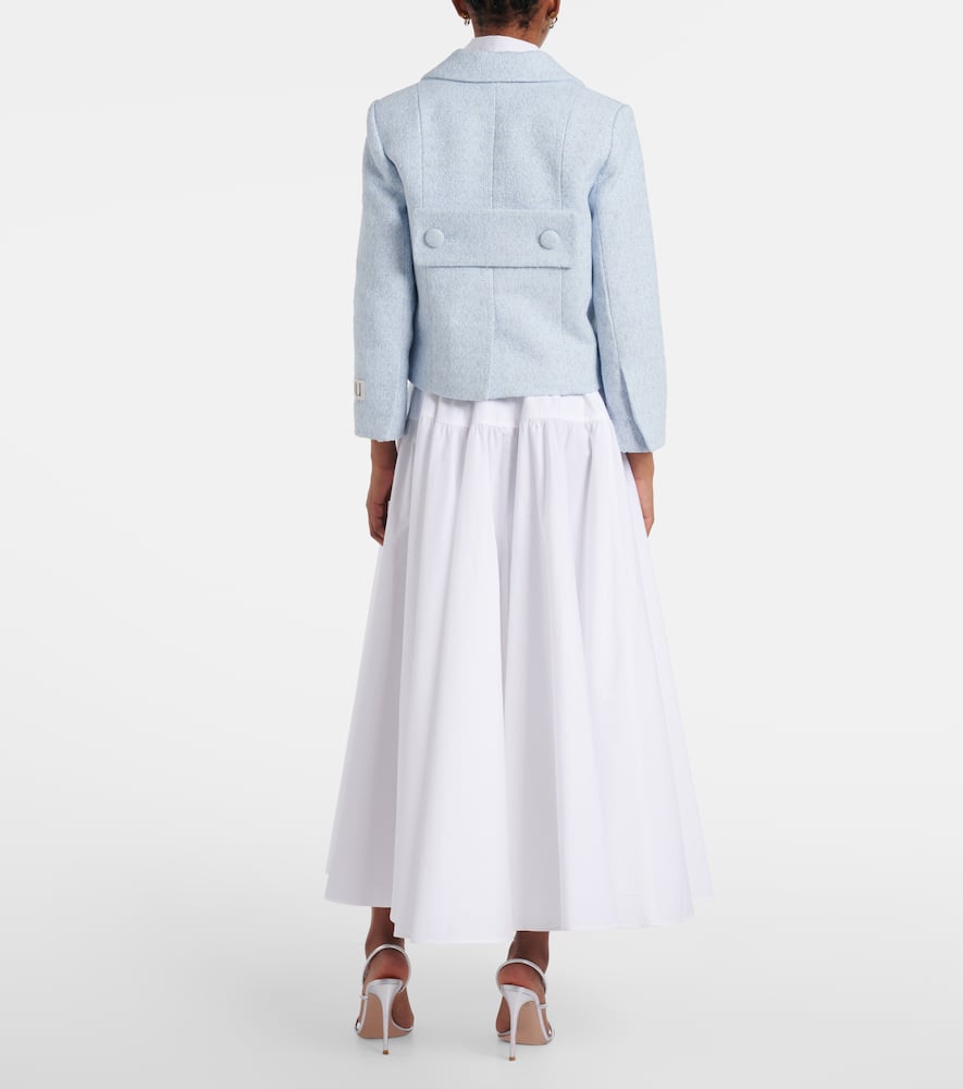 Patou Cropped tweed jacket