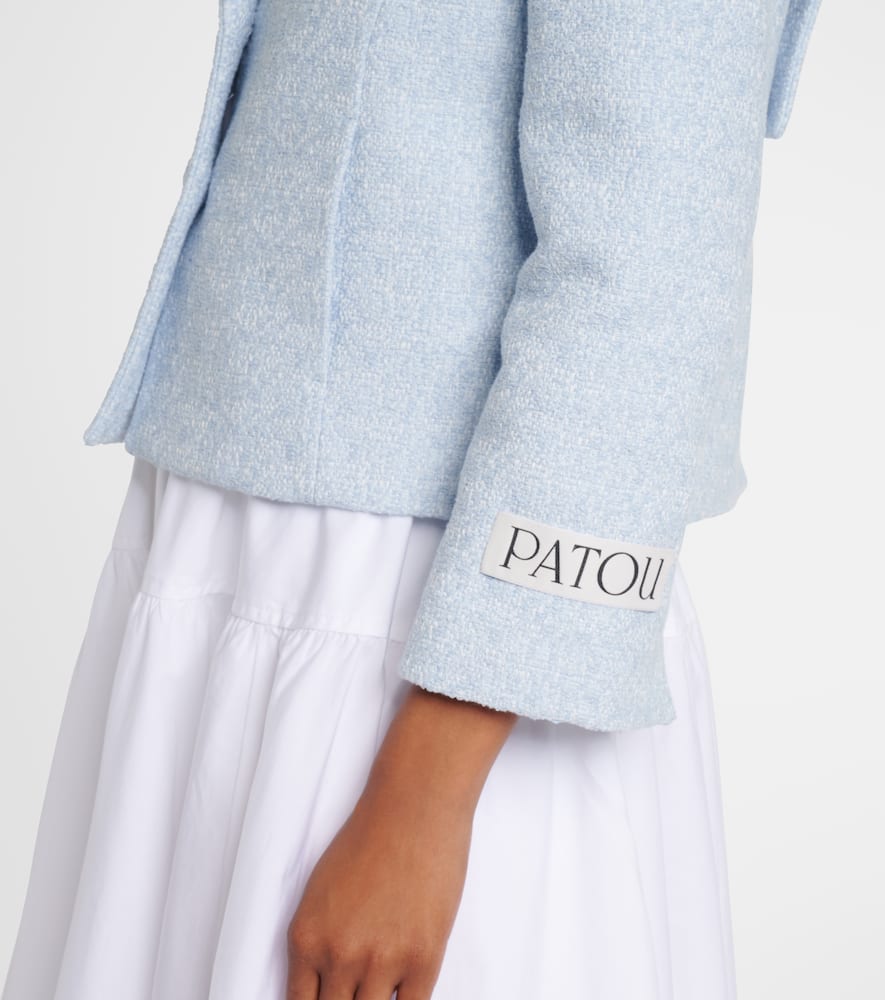 Patou Cropped tweed jacket