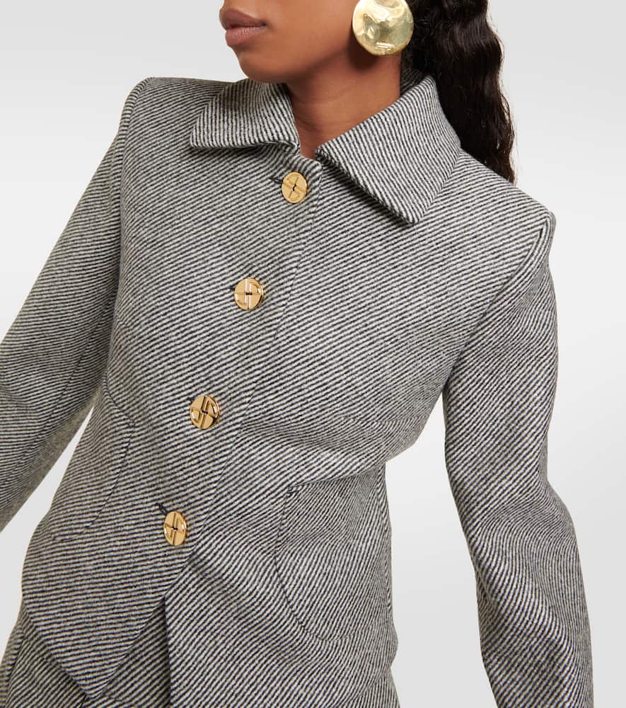 Patou Cropped wool jacket