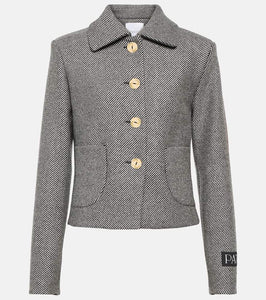 Patou Cropped wool jacket