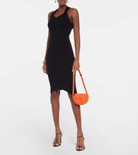 Patou Curve wool-blend midi dress