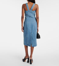 Patou Denim midi dress