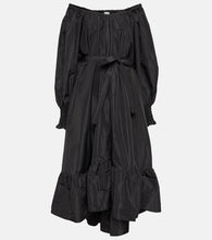Patou Off-shoulder faille maxi dress. Patou 露肩斜纹绸长裙
