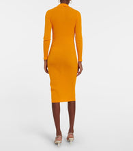 Patou Ribbed-knit midi dress