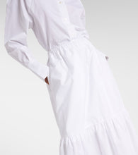 Patou Tiered cotton maxi skirt