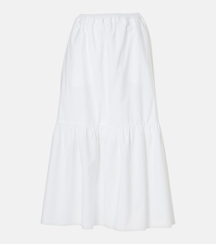 Patou Tiered cotton maxi skirt - Patou 多层棉质长裙