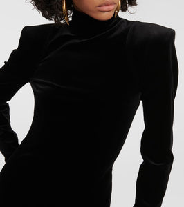 Patou Velvet minidress