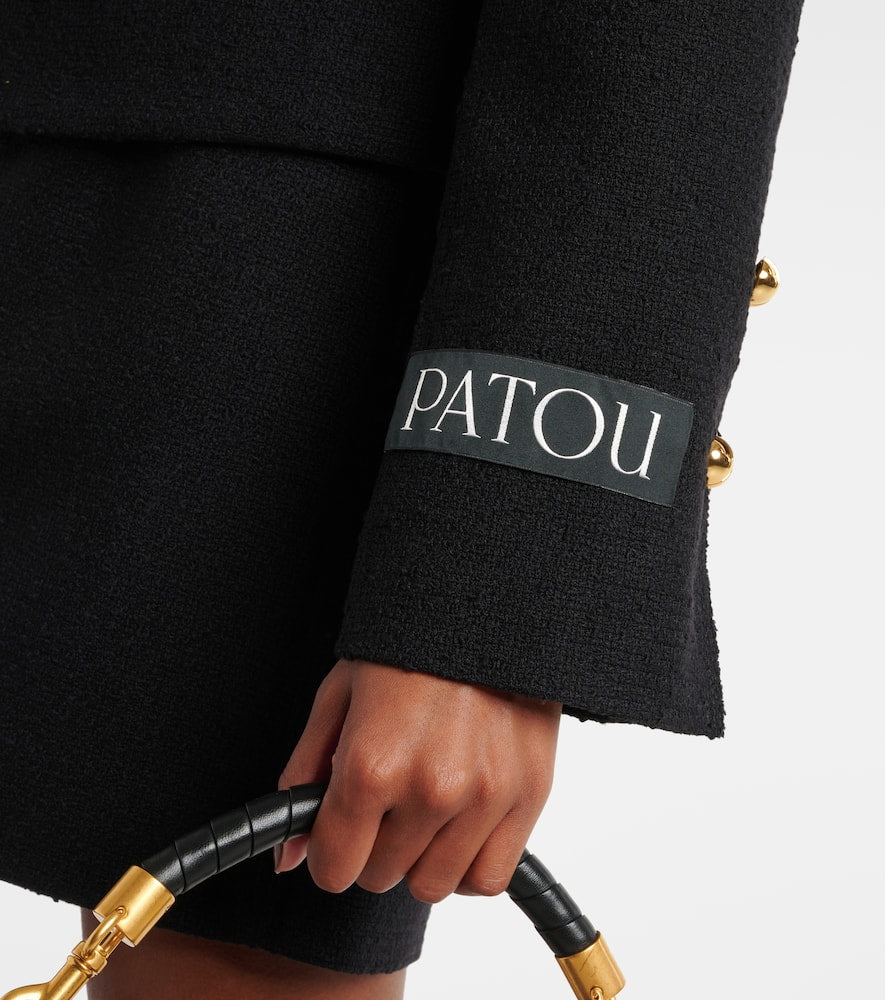 Patou Wool and cotton-blend jacket