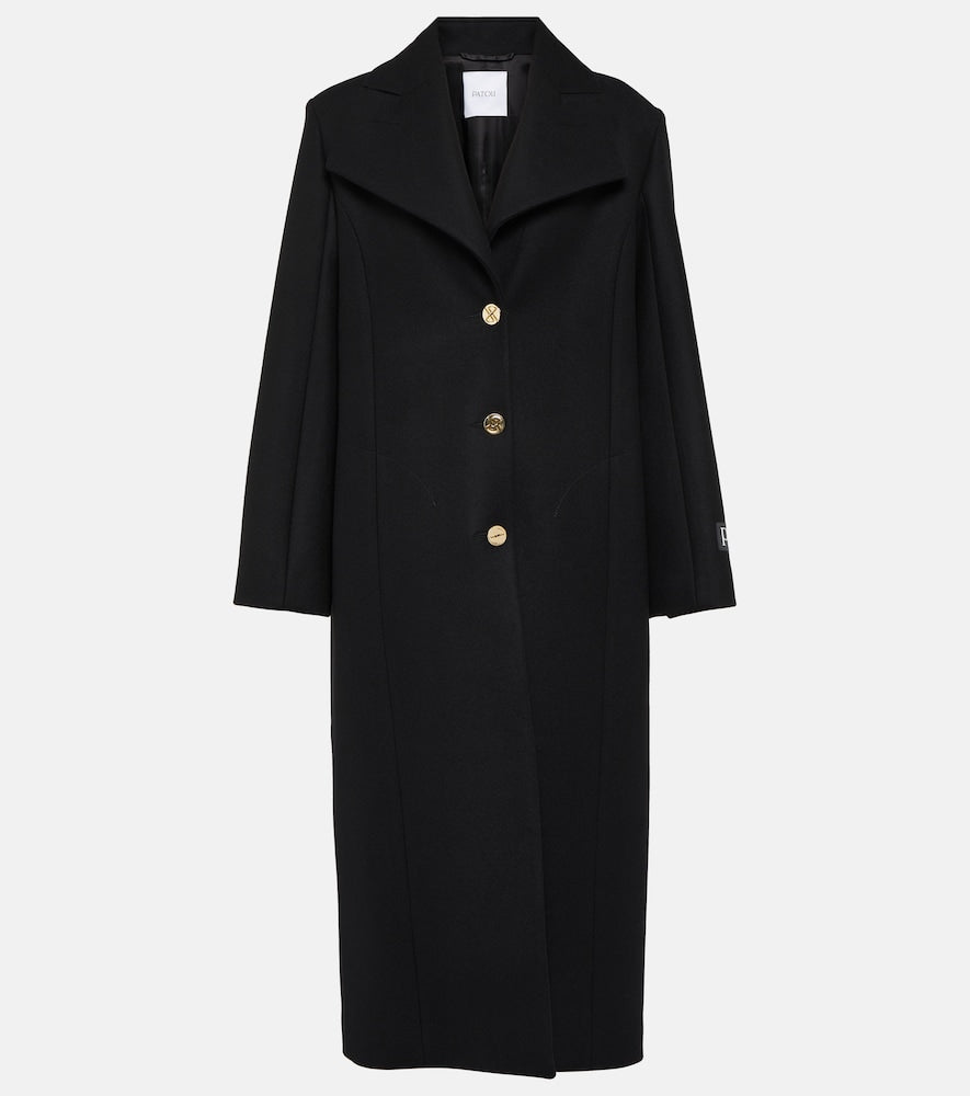 Patou Wool-blend coat - Patou羊毛混纺大衣