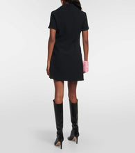 Patou crêpe minidress