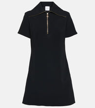 Patou crêpe minidress