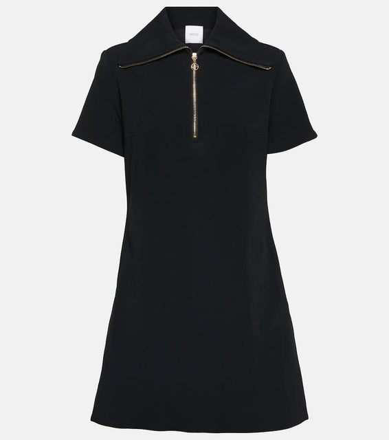 Patou crêpe minidress