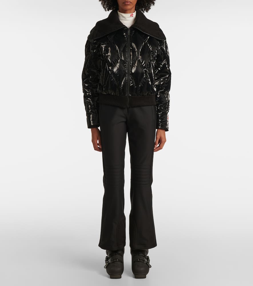 Perfect Moment Carving quilted down ski jacket