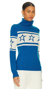 Perfect Moment Chopper Sweater II in Blue