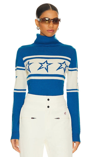 Perfect Moment Chopper Sweater II in Blue