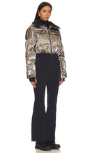 Perfect Moment Helen Ski Suit in Metallic Silver