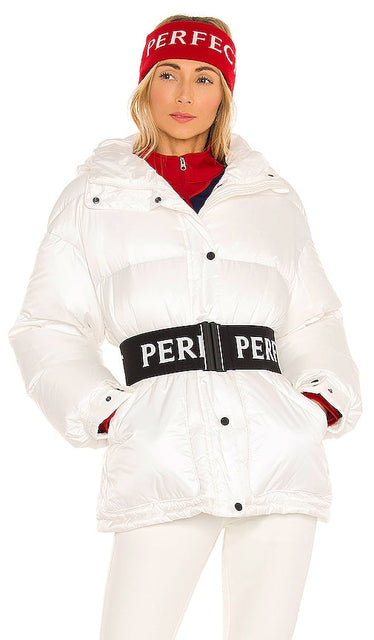 Perfect Moment Over Size Parka II in White - Perfect Moment - Parka II surdimensionnée en blanc - Perfect Moment 白色大号派克大衣 II - Perfect Moment Over Size Parka II in Weiß - Perfect Moment 오버사이즈 파카 II 화이트 색상 - Parka over size II del momento perfetto in bianco