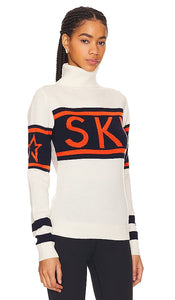 Perfect Moment Schild Sweater in White