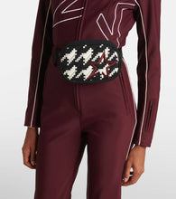 Perfect Moment Star houndstooth belt bag