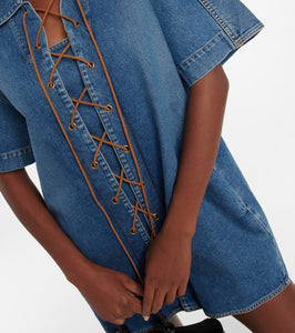 Petar Petrov Amos denim minidress
