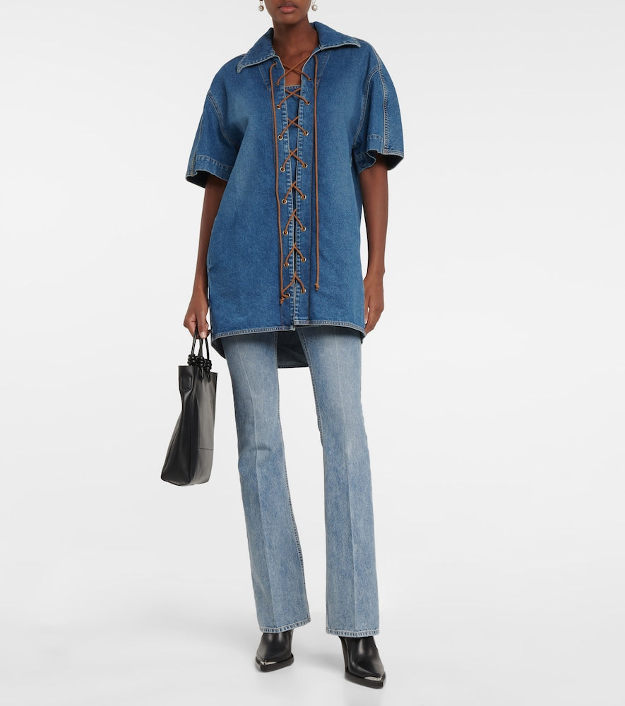 Petar Petrov Amos denim minidress