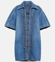 Petar Petrov Amos denim minidress