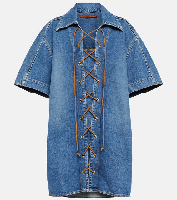 Petar Petrov Amos denim minidress