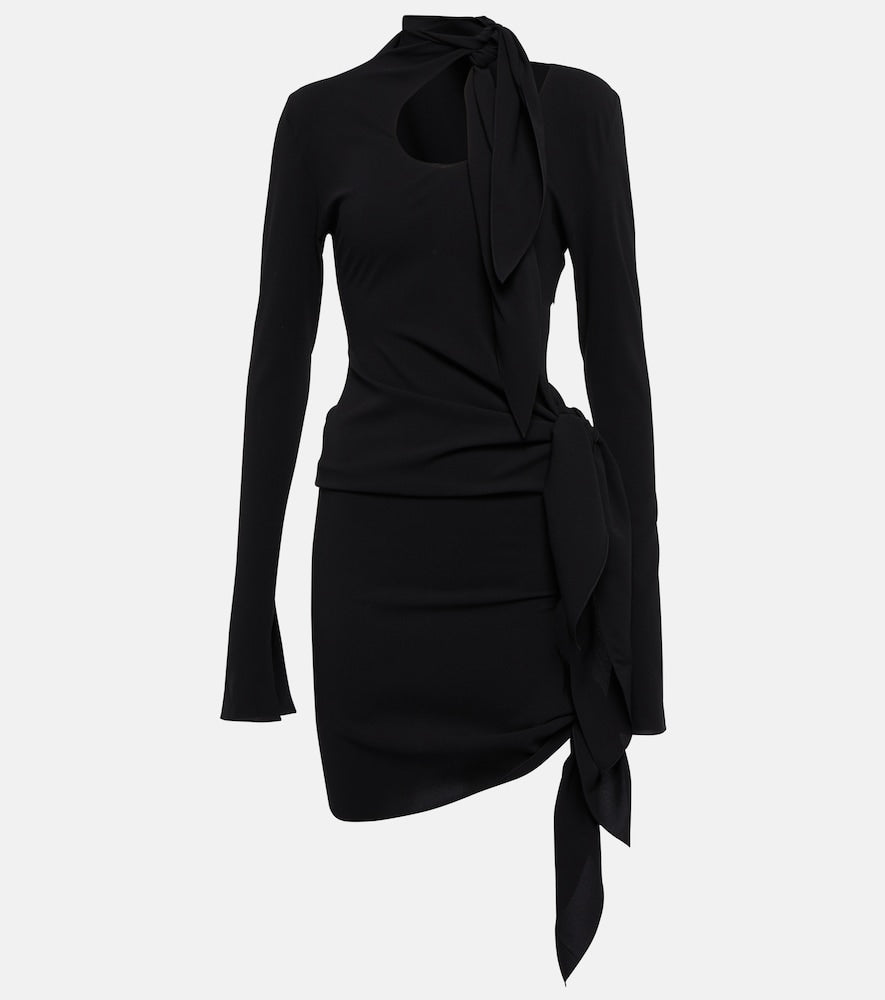 Petar Petrov Asymmetric minidress. 彼得·彼得罗夫不对称迷你裙