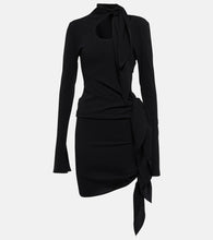Petar Petrov Asymmetric minidress. 彼得·彼得罗夫不对称迷你裙