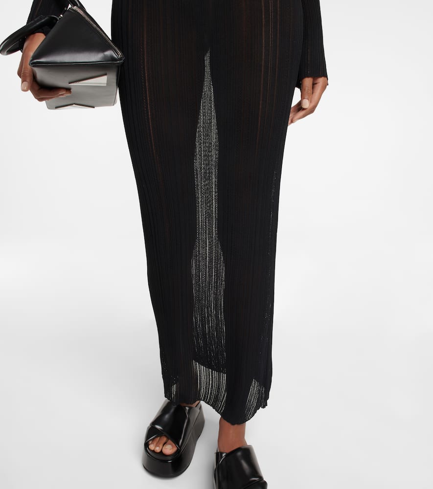 Petar Petrov Austin ribbed-knit maxi dress