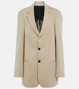 Petar Petrov Isaac striped cotton-blend blazer