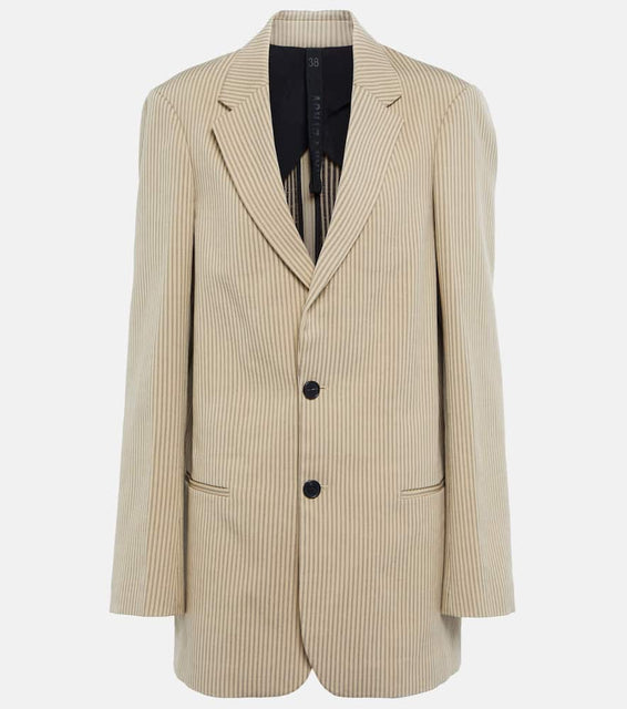 Petar Petrov Isaac striped cotton-blend blazer