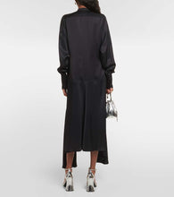 Plan C Asymmetric pleated midi dress